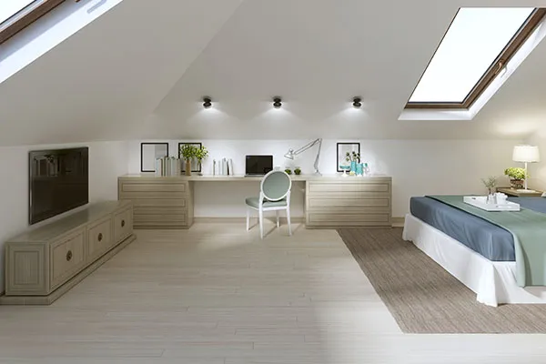 loft bedroom